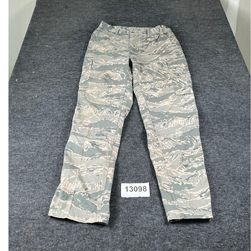 DSCP Utility Trousers Mens 34 Regular Camo Excellent Digital Tiger Stripe USAF
